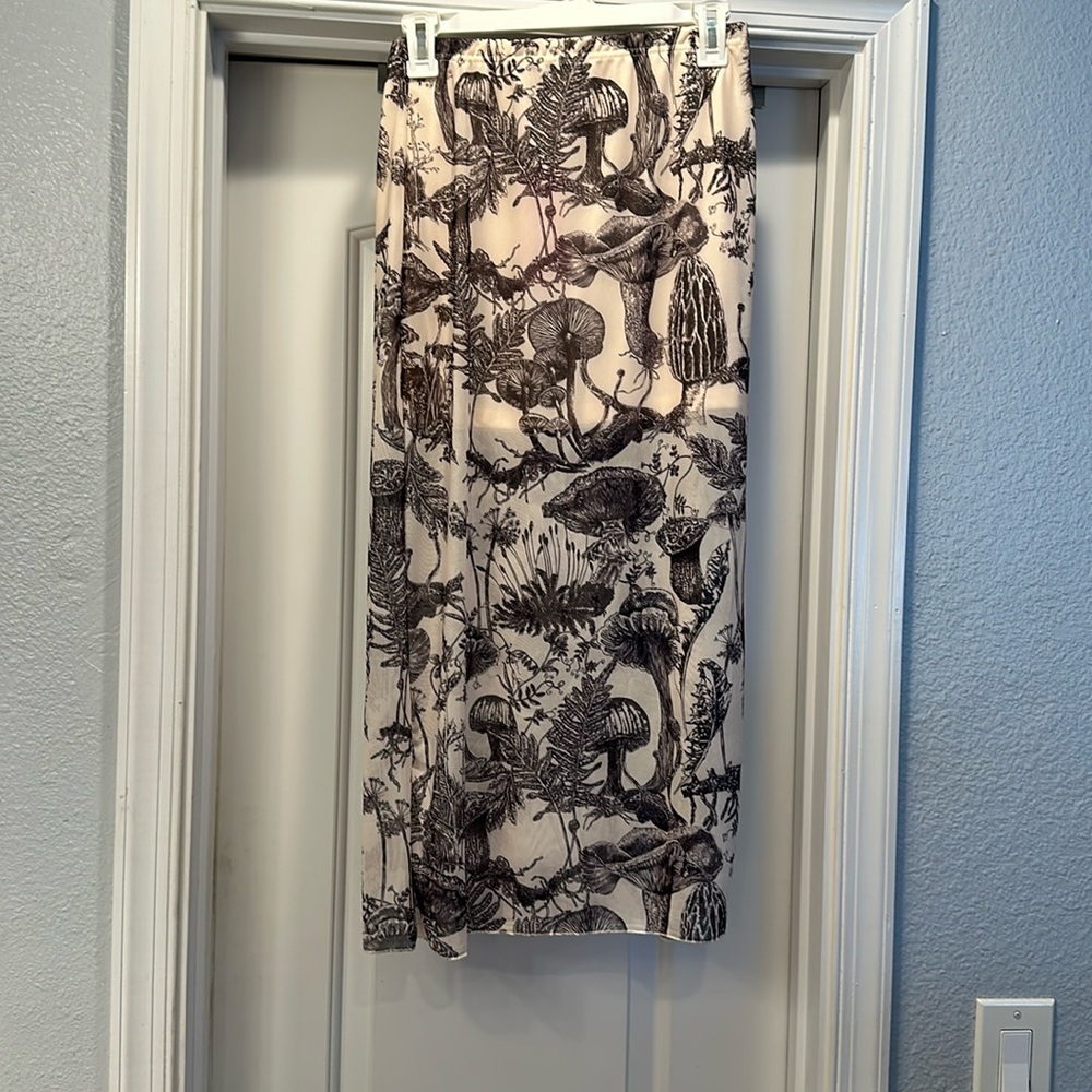 SHEIN mushroom skirt